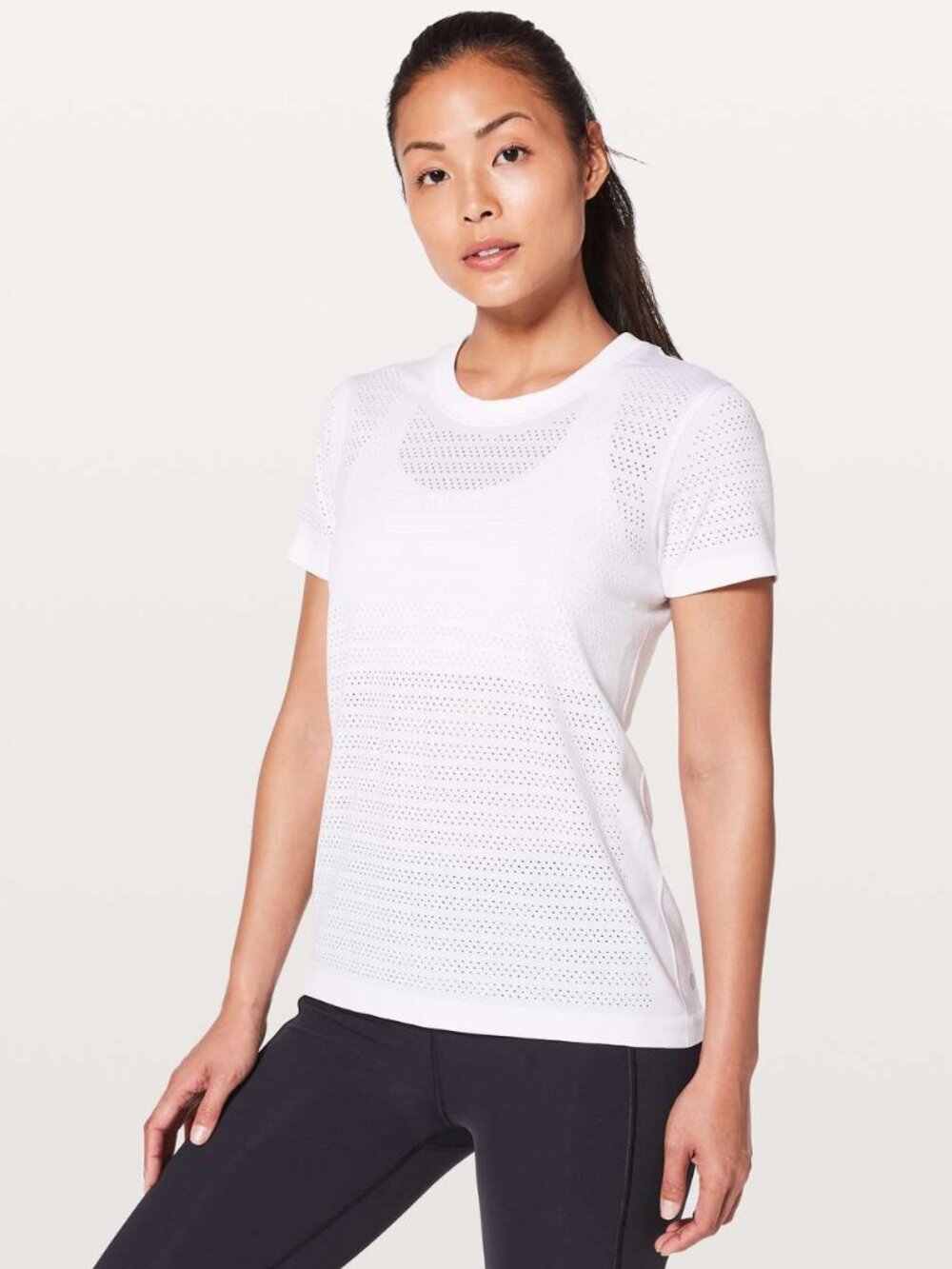 Lululemon Women's Breeze By Short Sleeve - White